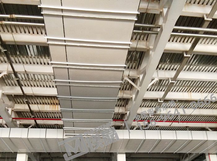 鎂晶耐火風(fēng)管板應(yīng)用方向：洛陽格力電器生產(chǎn)基地